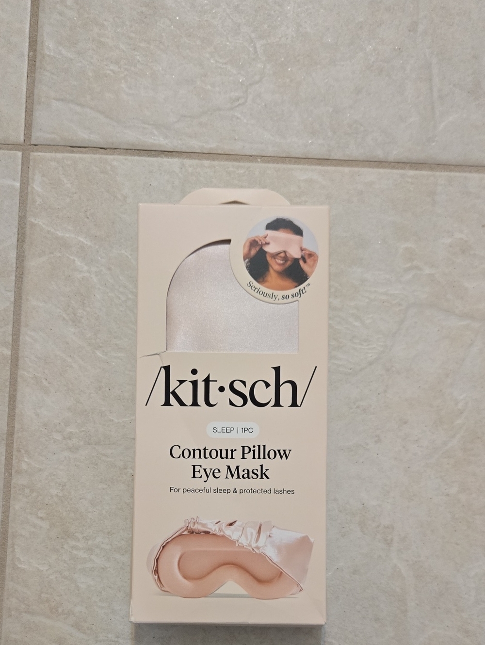Kitsch Contour Pillow Eye Mask - Blush NEW
